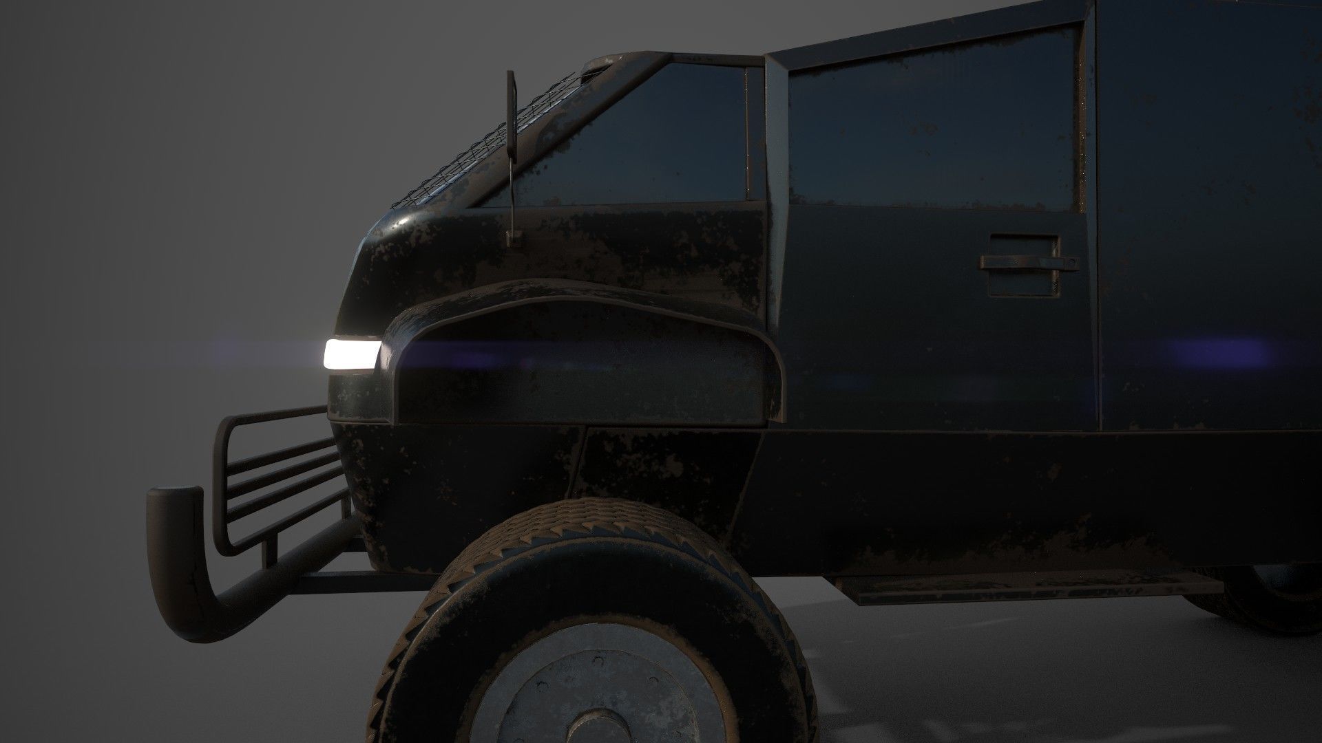 Special force vehicle 3D model_2