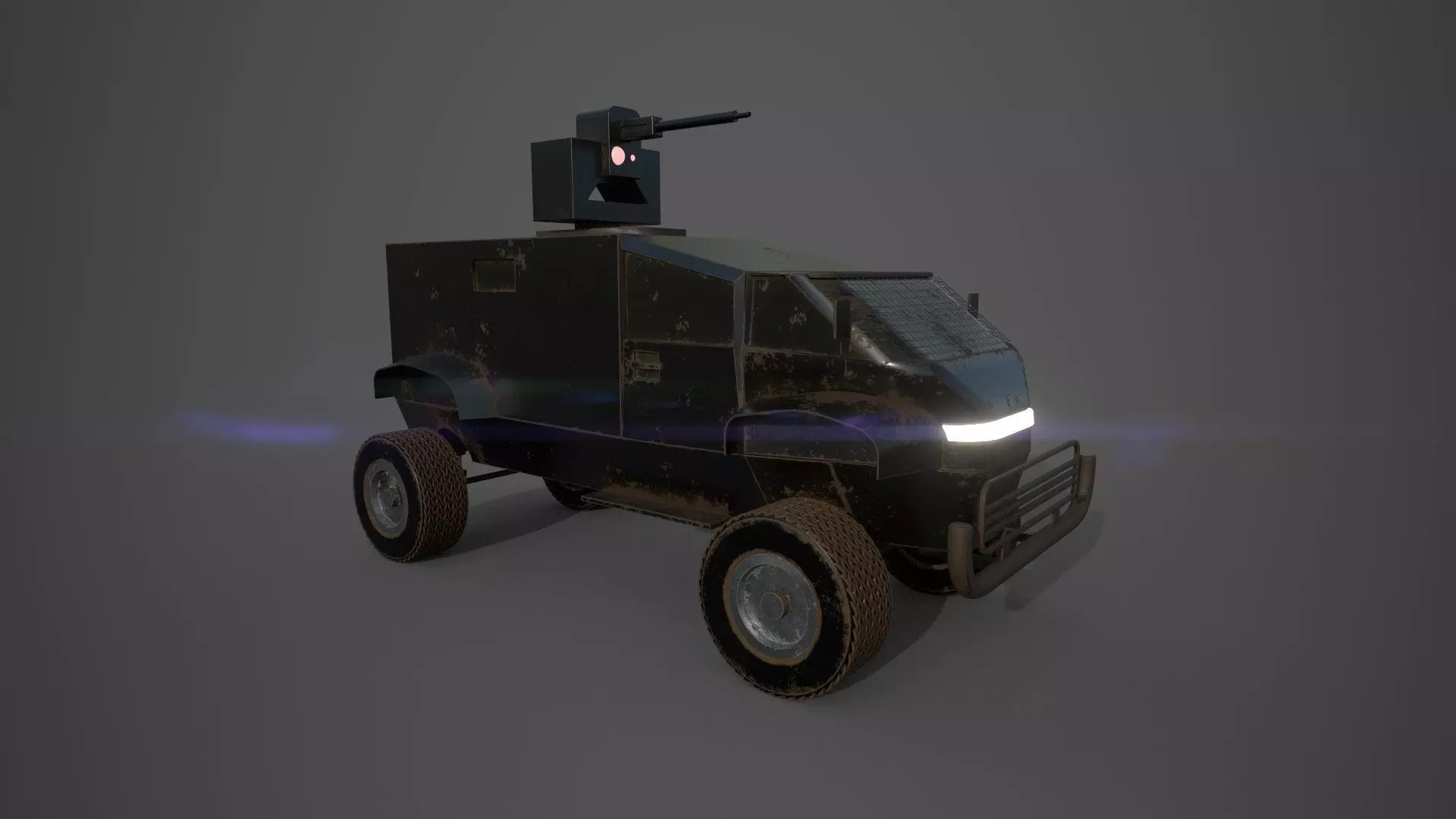 Special force vehicle 3D model_0