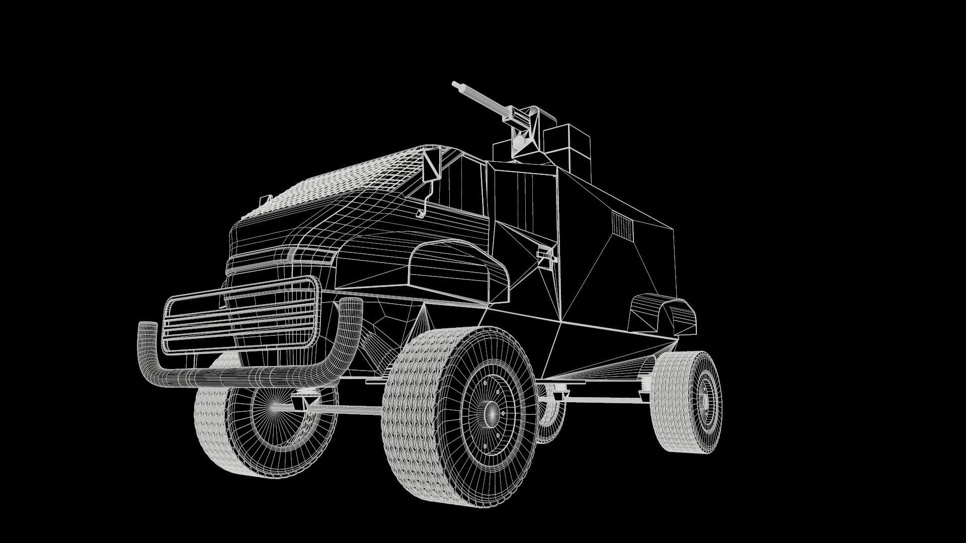 Special force vehicle 3D model_22