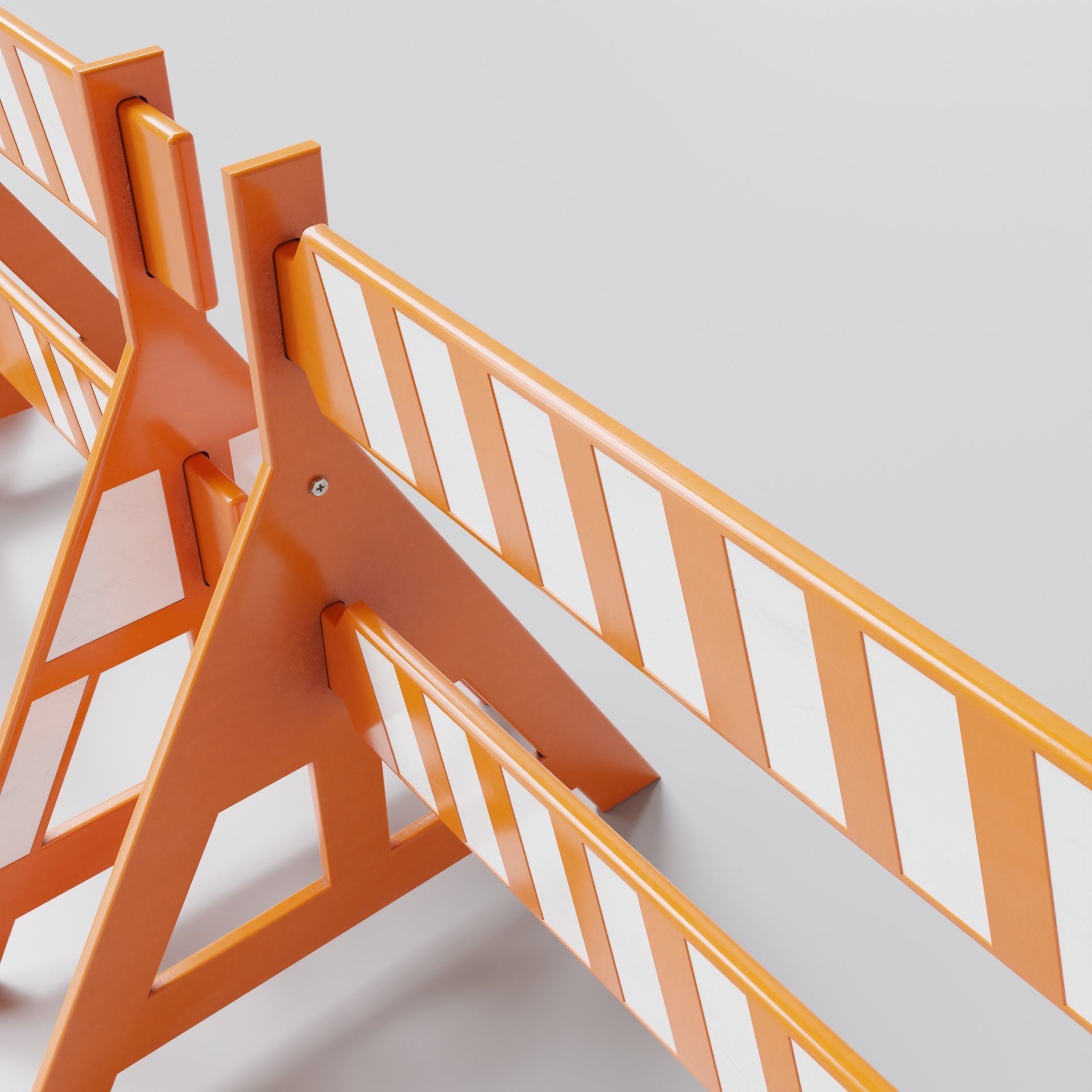 Road Cones and Barricades Vol 1 3D Model Collection_58