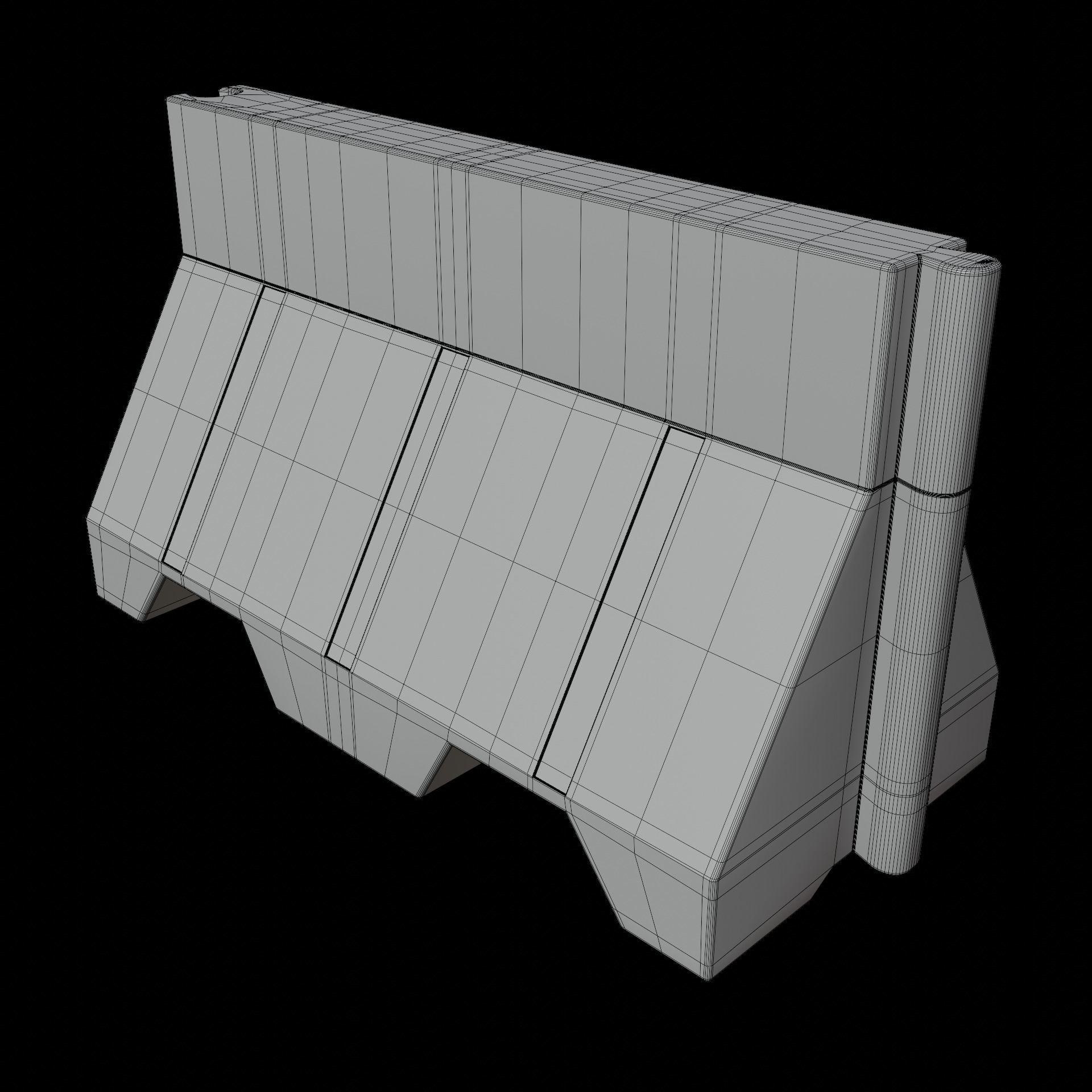 Road Cones and Barricades Vol 1 3D Model Collection_63