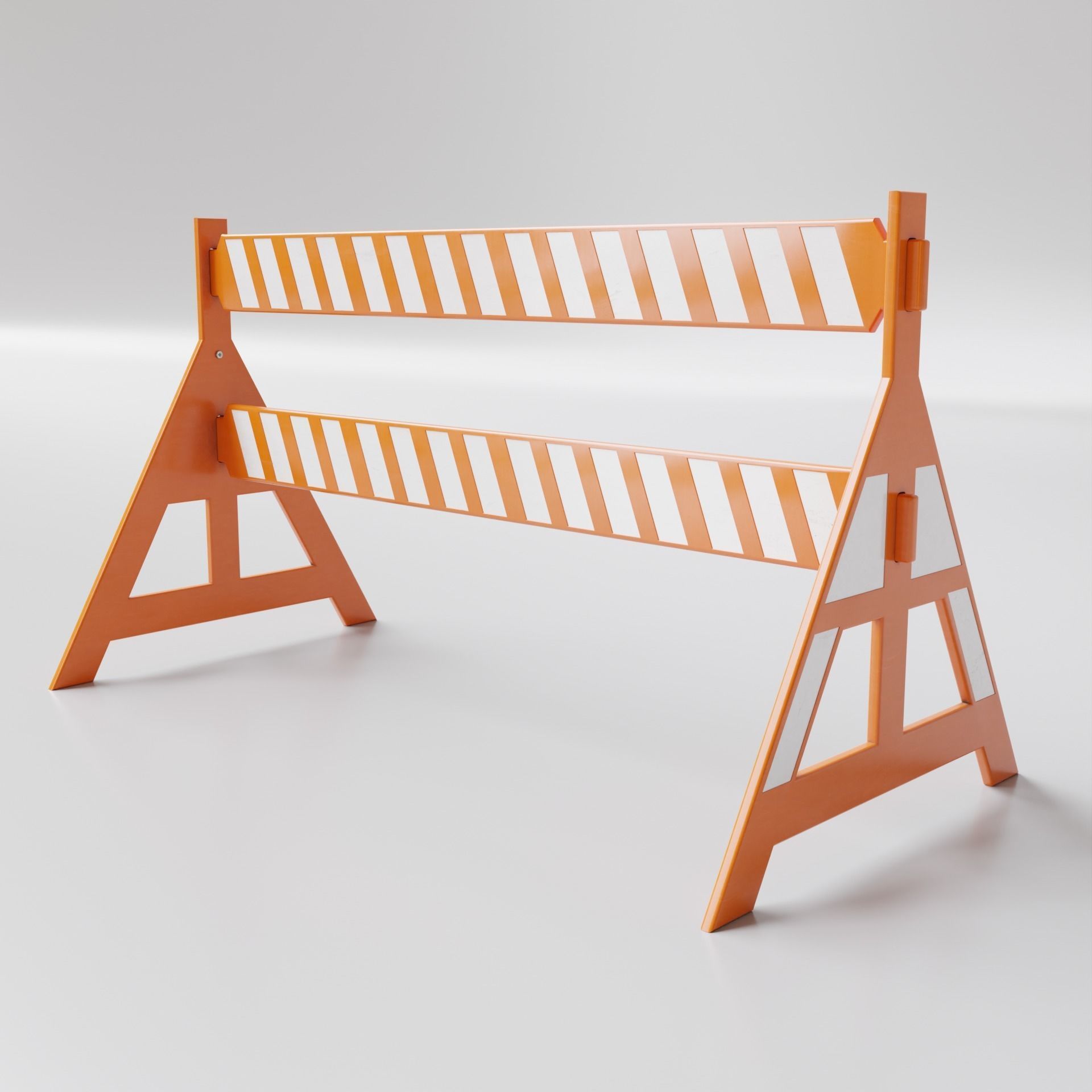Road Cones and Barricades Vol 1 3D Model Collection_52