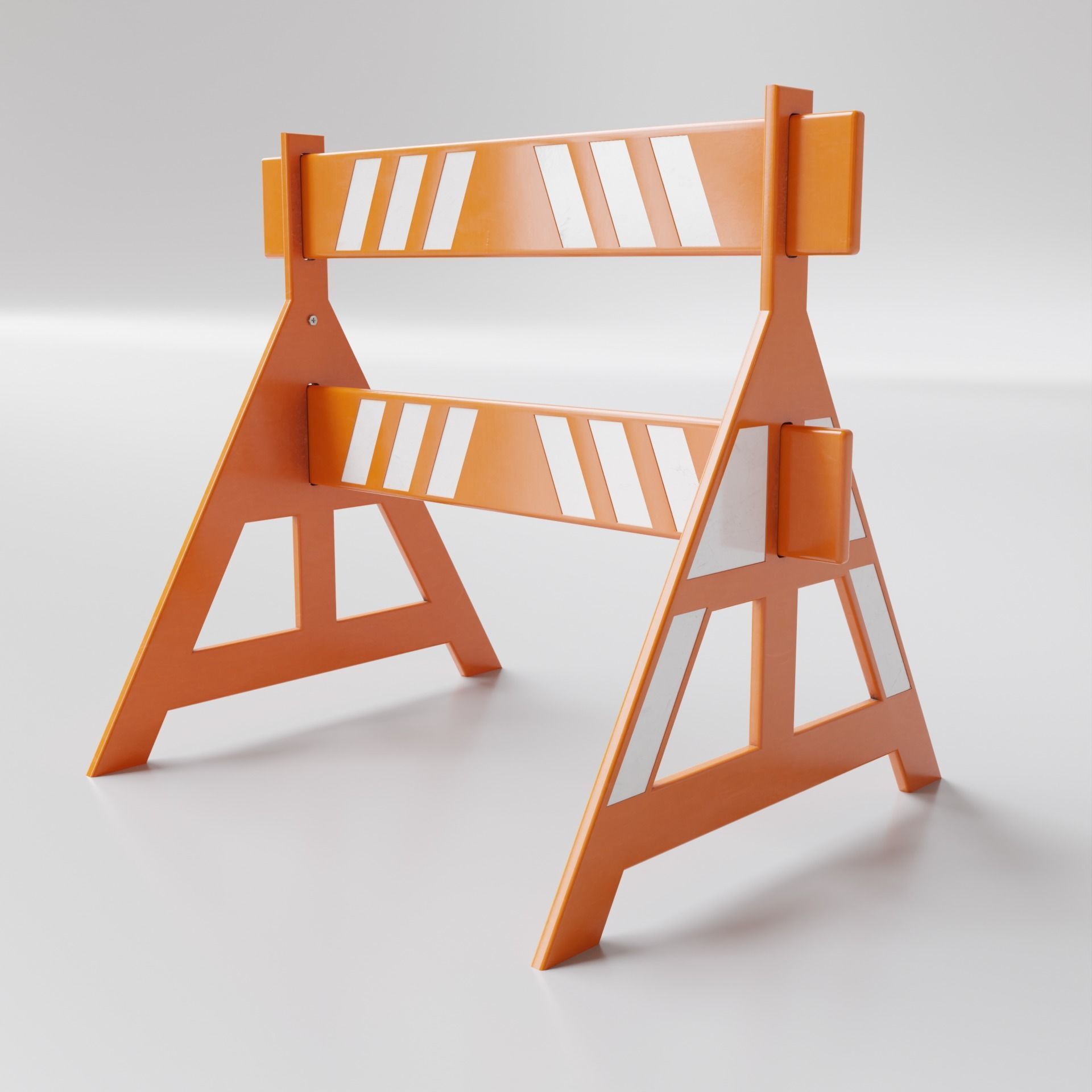 Road Cones and Barricades Vol 1 3D Model Collection_51
