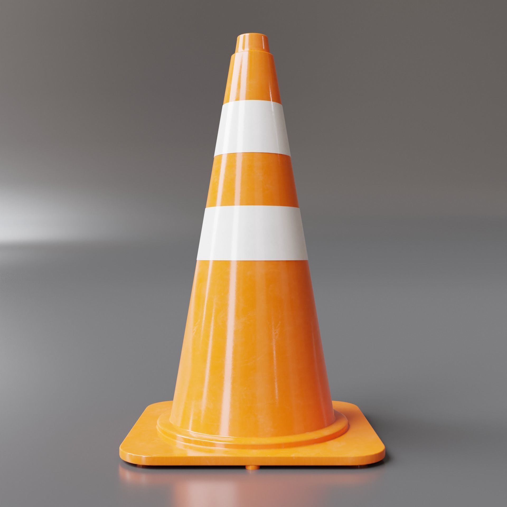 Road Cones and Barricades Vol 1 3D Model Collection_37