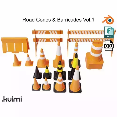 Road Cones and Barricades Vol 1