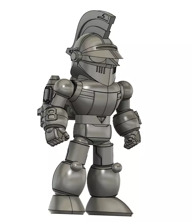 sd tetsjin tetsujin 28 3d printing model 3D print model