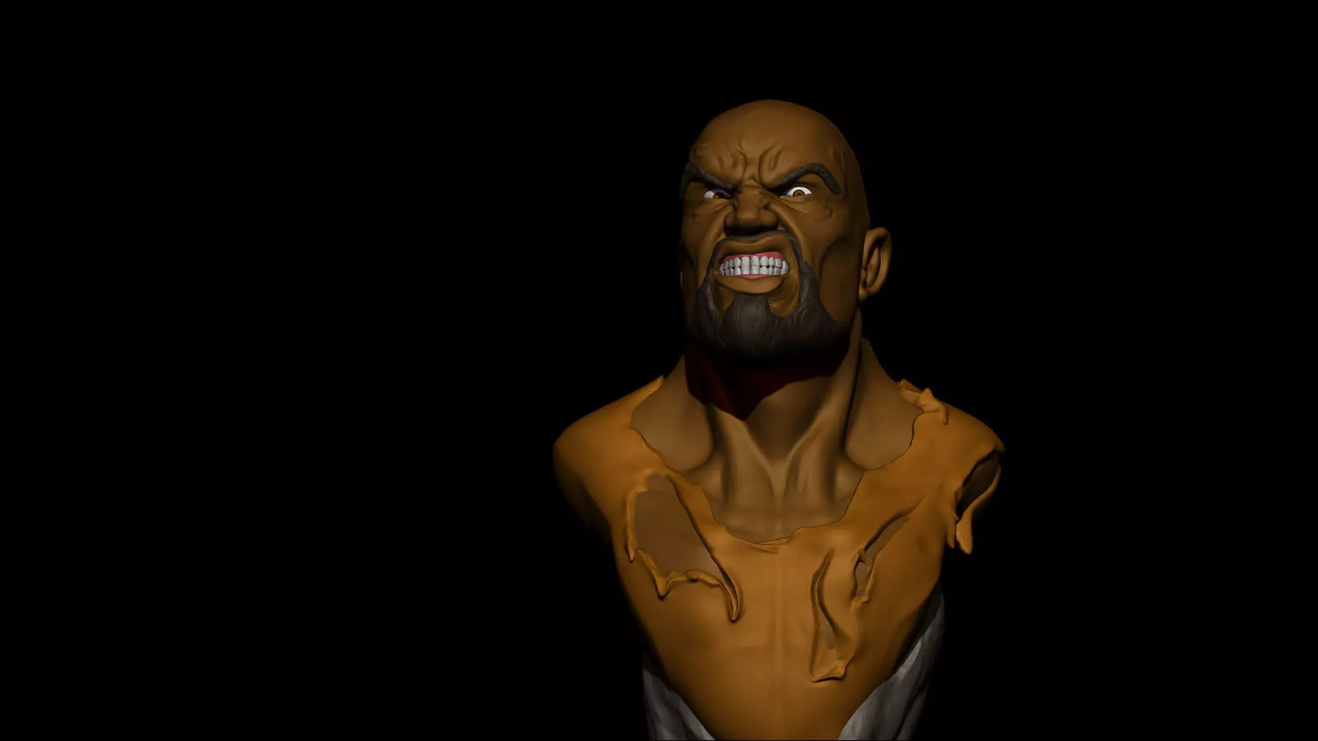 Luke Cage 3D print model_0