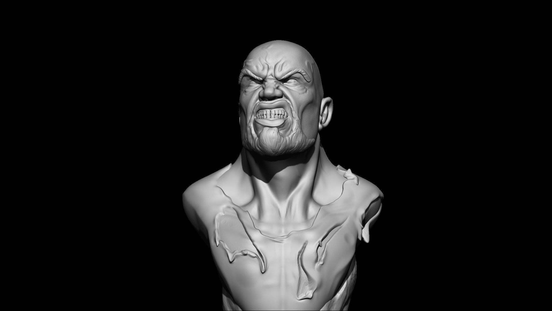 Luke Cage 3D print model_4