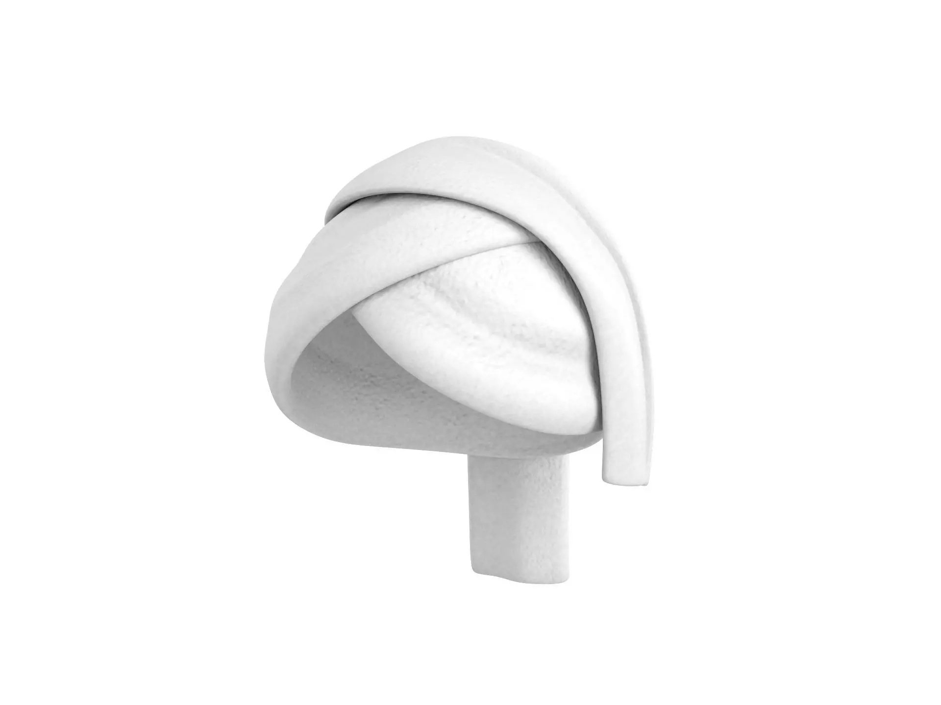 Towel Hat 3D model