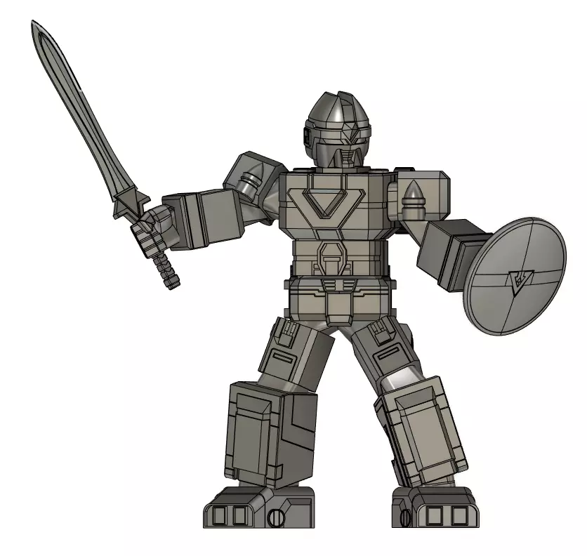 flashking flashman robot supersentai suit actor ver 3D print model