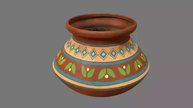 VesselF clay pot