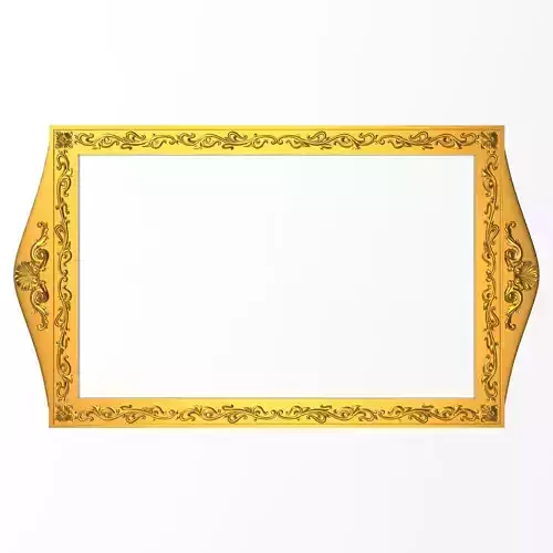 Carved Picture Frame 3D model