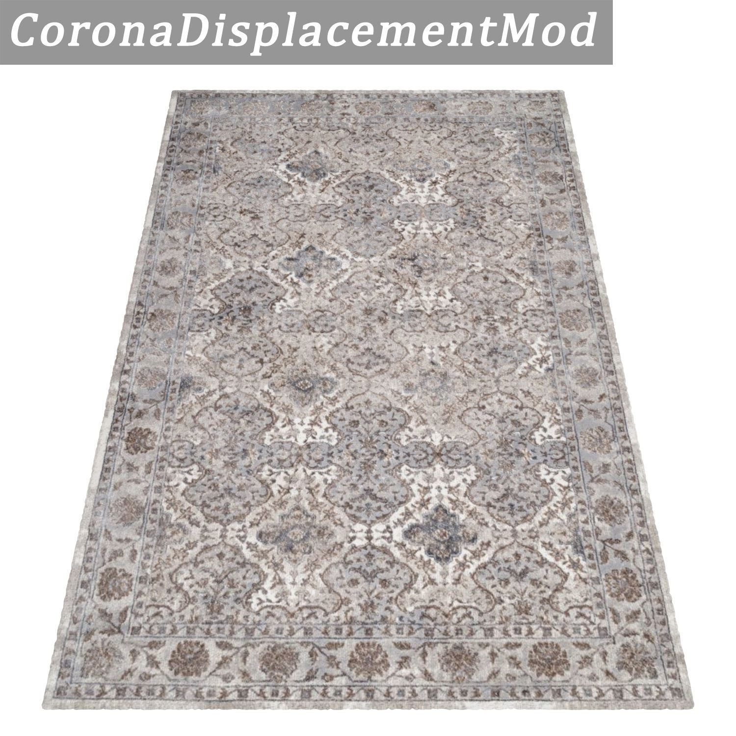 Rug Set 1390 3D model_4