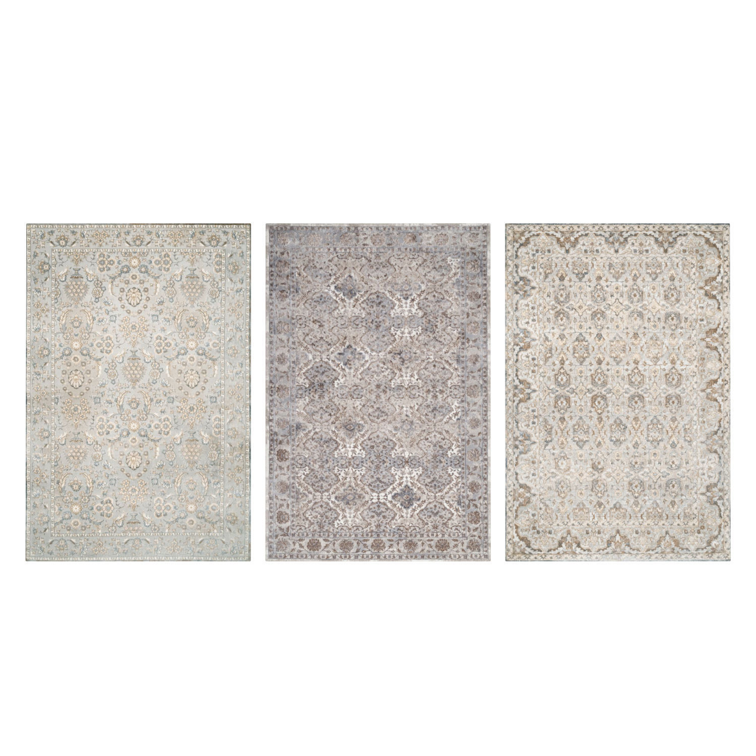 Rug Set 1390 3D model_6