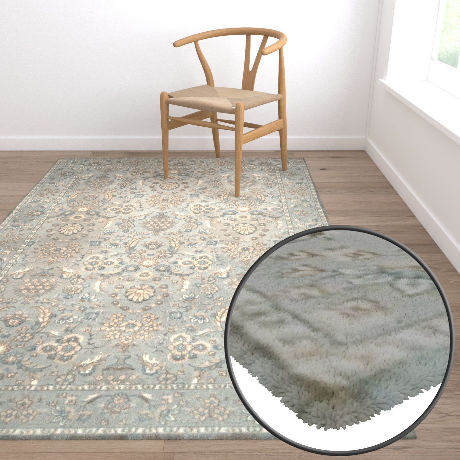 Rug Set 1390 3D model_5