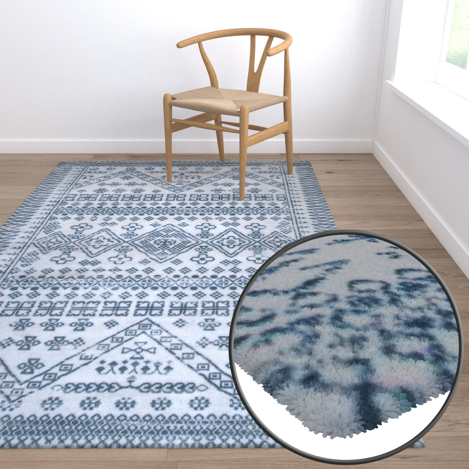 Rug Set 1393 3D model_5