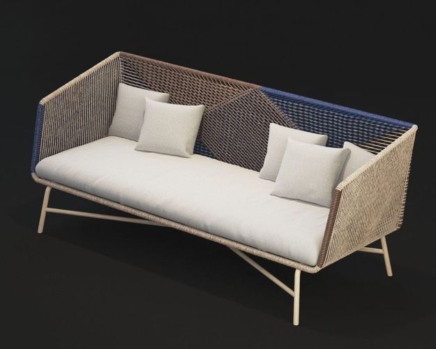 Sofa of Duriflex DUHR210 3D model