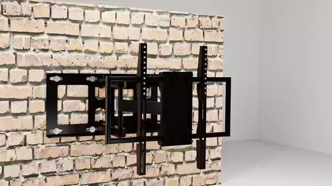 Low Poly TV Wall Mount