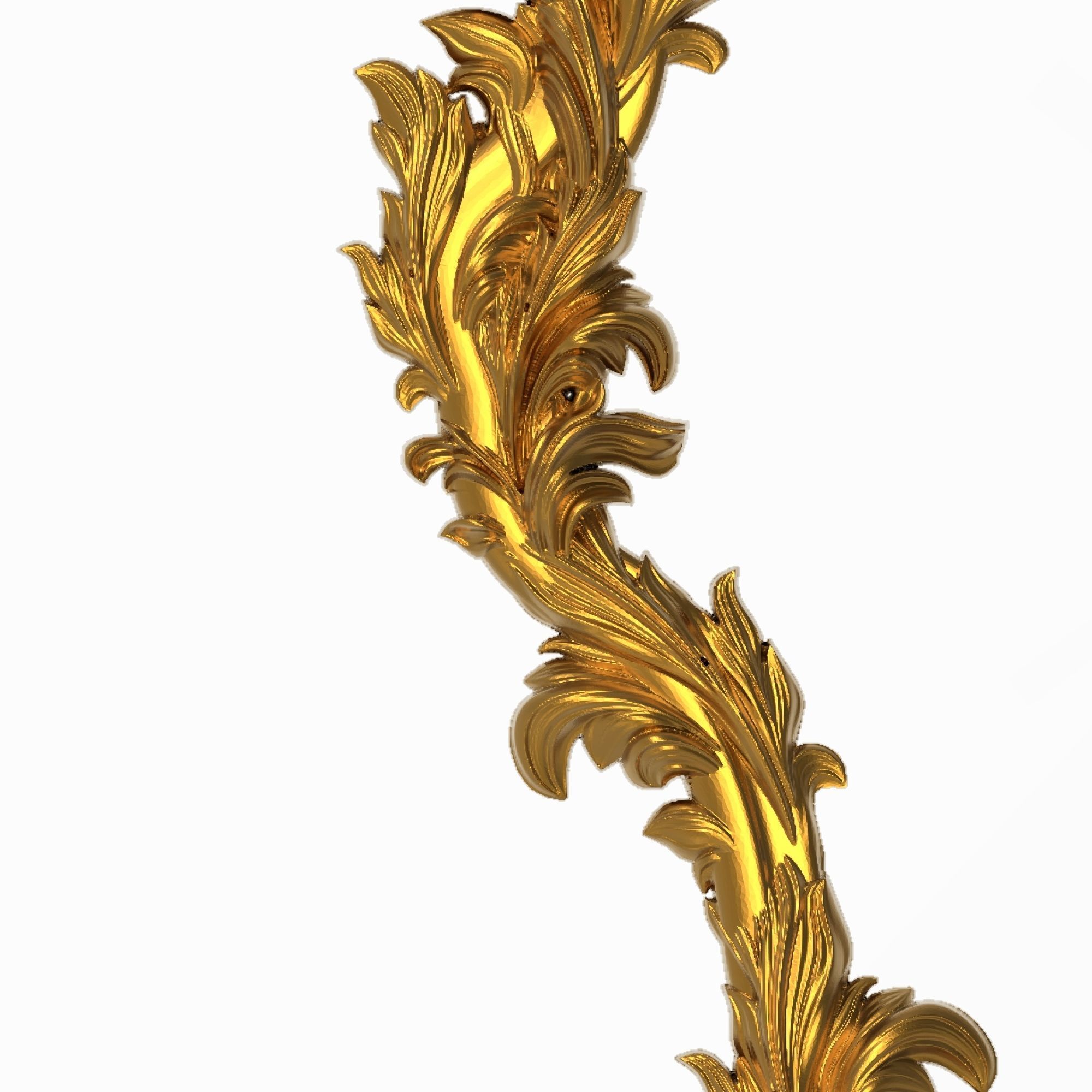 Carved Picture Frame 3D model_2