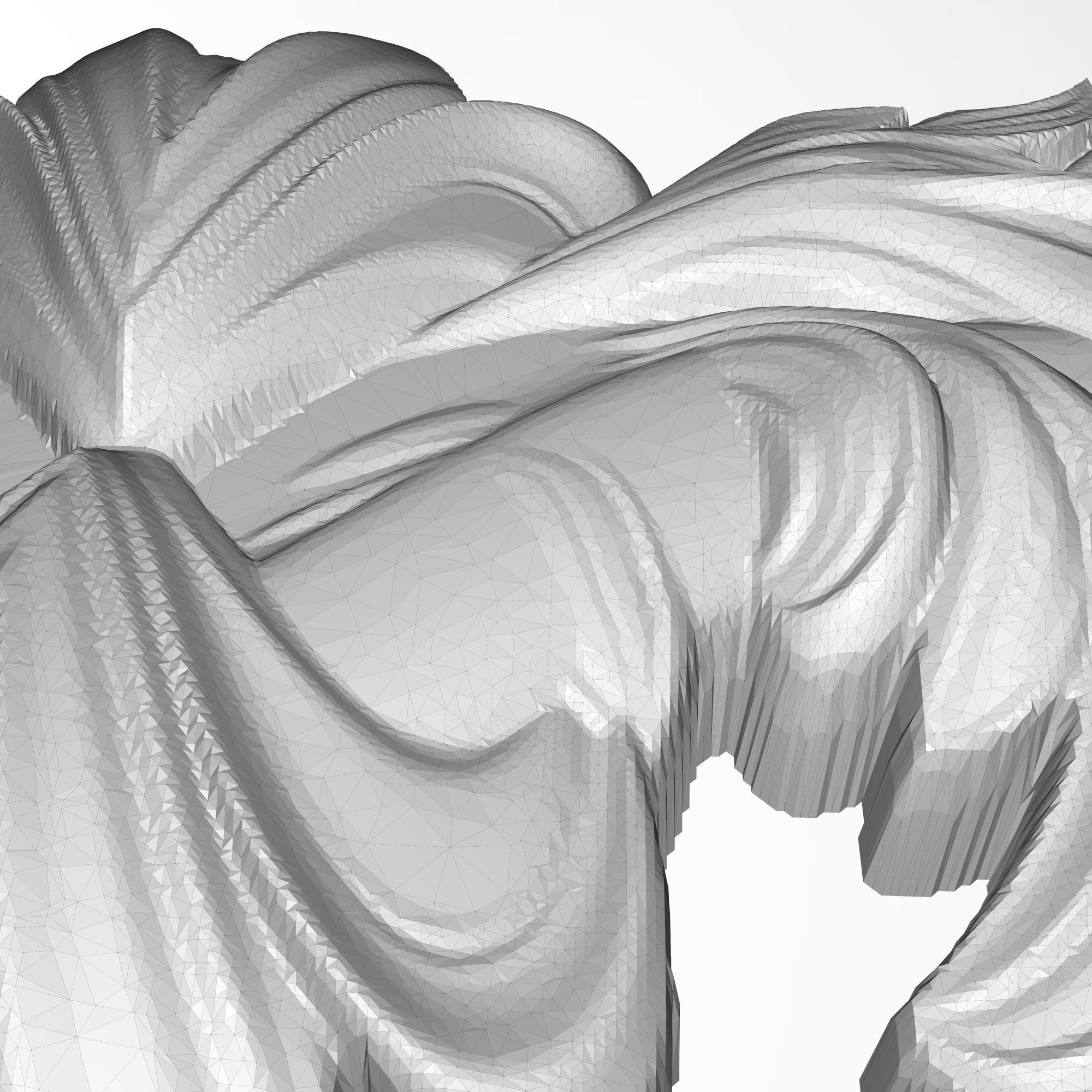 Carved Picture Frame 3D model_8