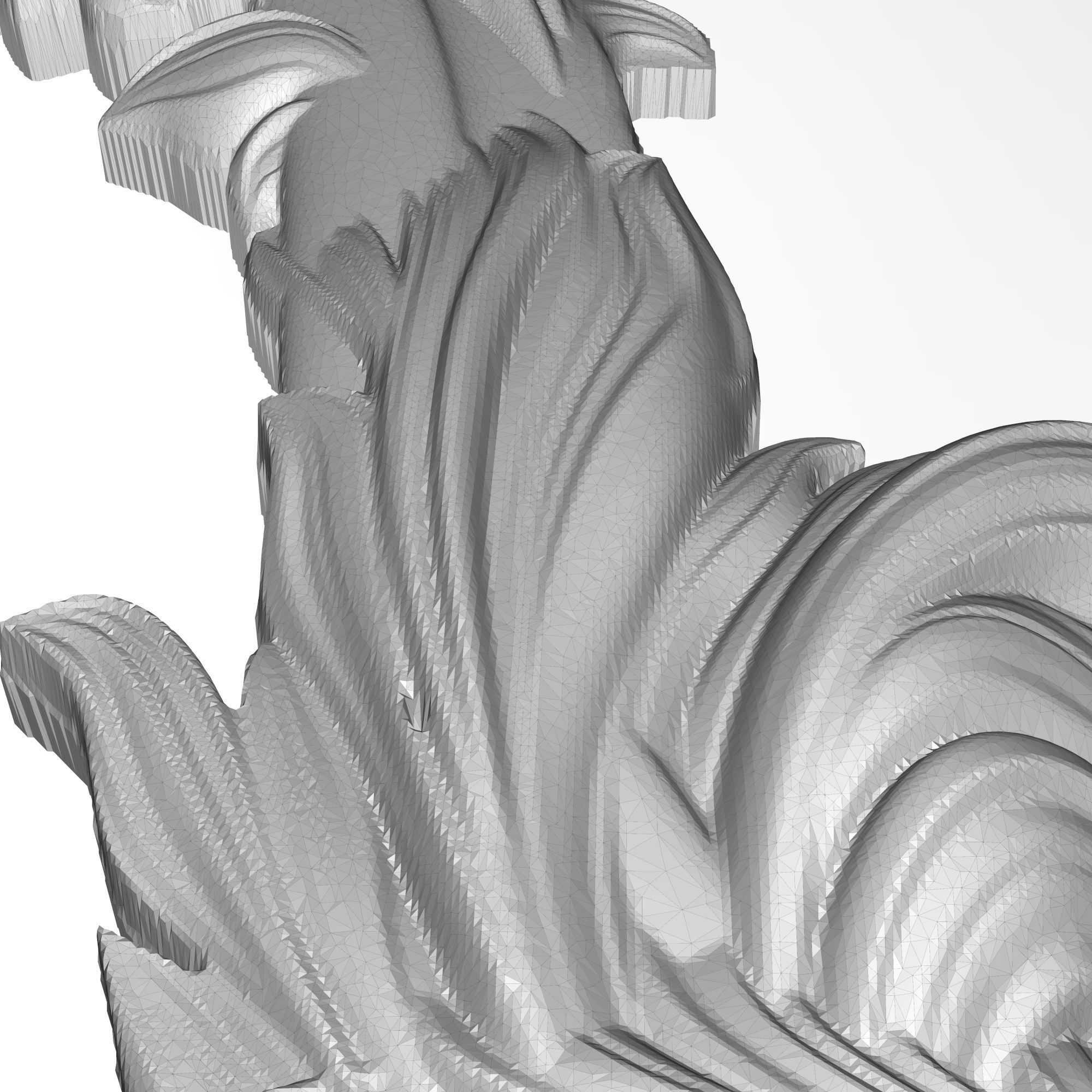 Carved Picture Frame 3D model_7