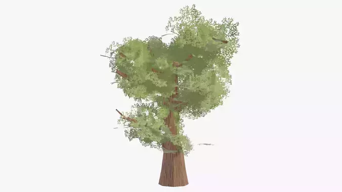 Variation 1 - Low Poly Big Tree