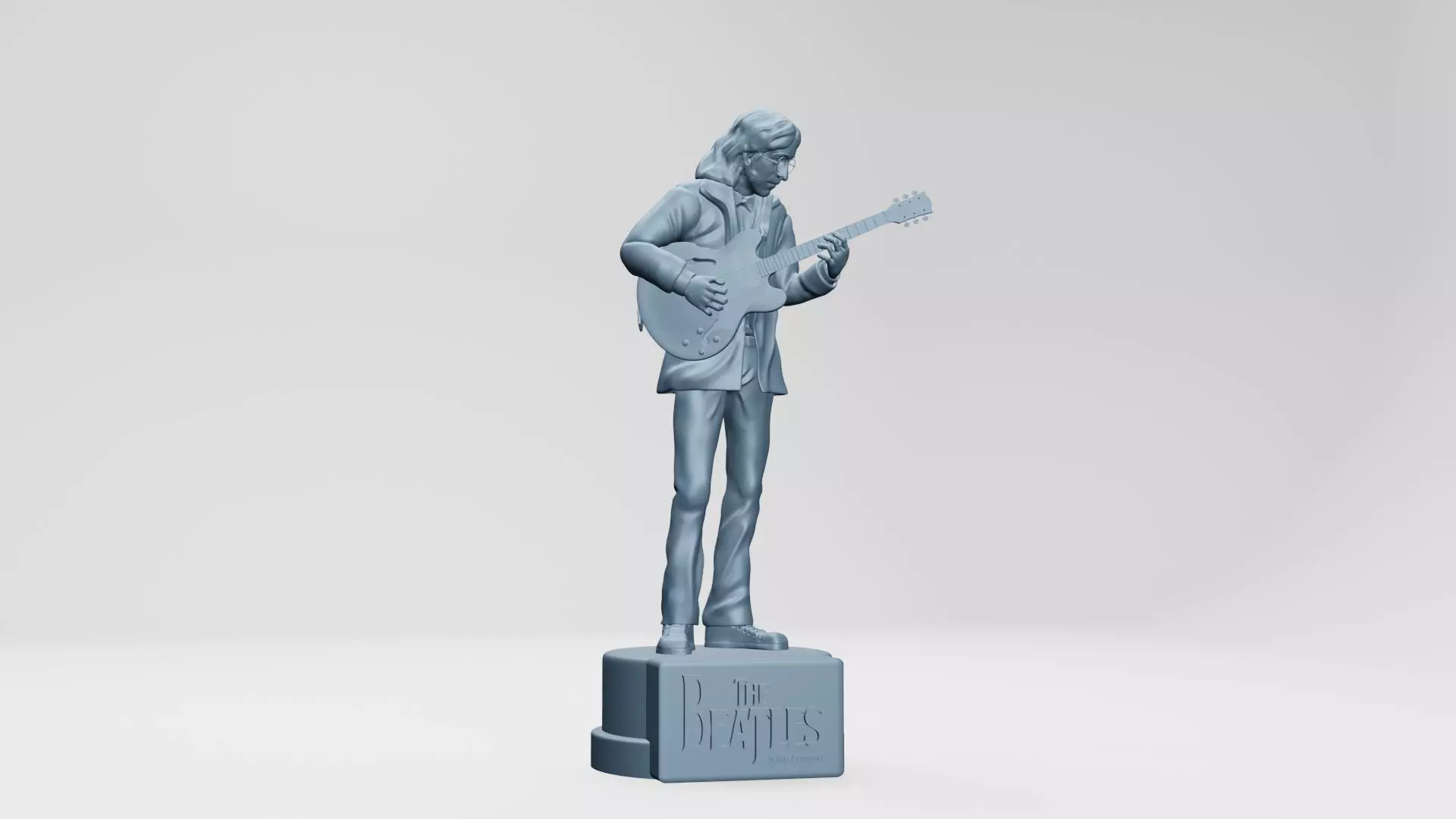 JOHN LENNON - THE BEATLES -  ROOFTOP CONCERT 3D print model_0