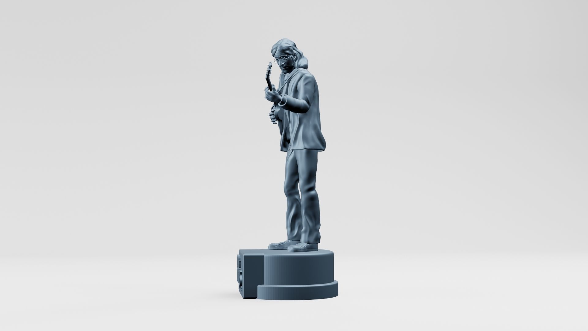 JOHN LENNON - THE BEATLES -  ROOFTOP CONCERT 3D print model_2