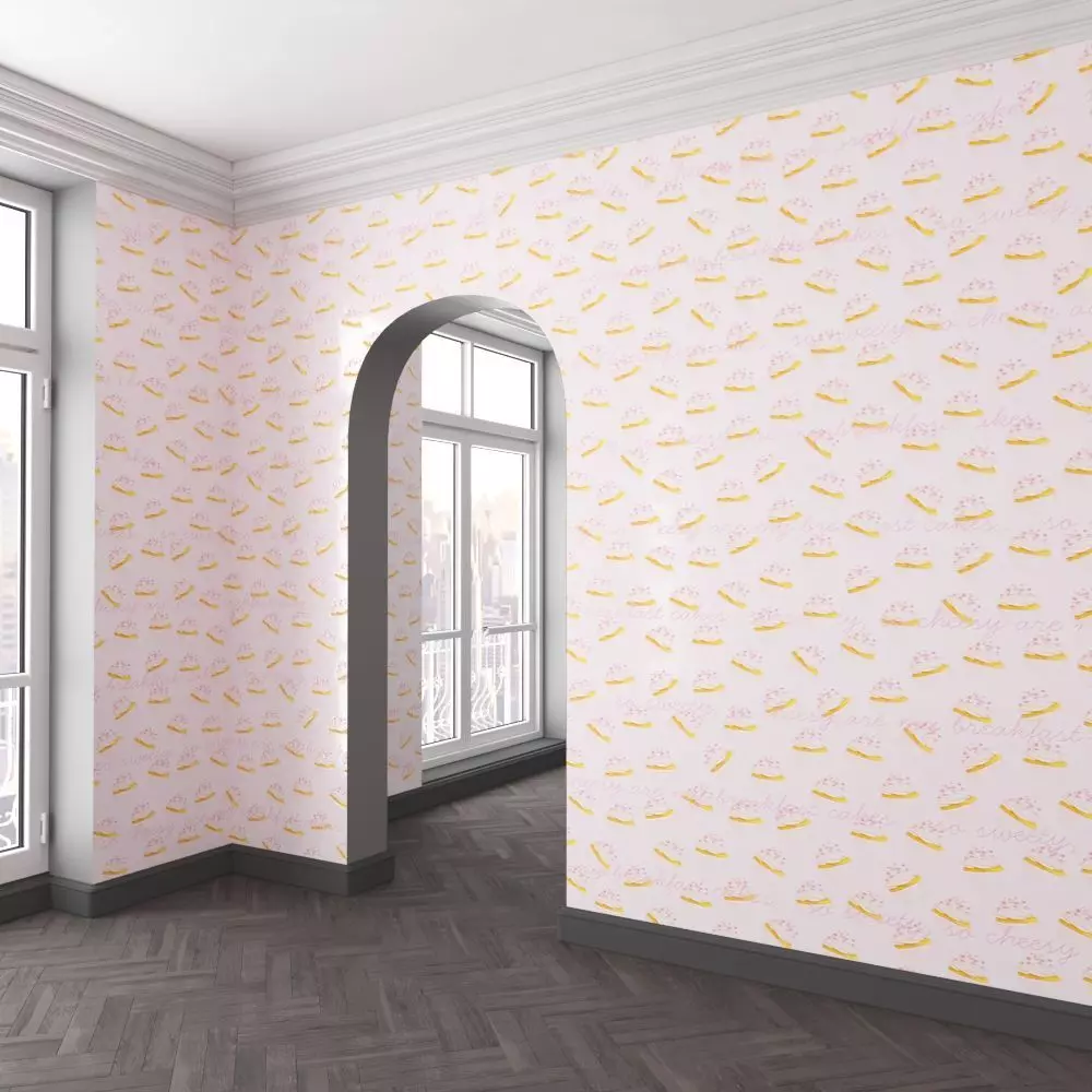 WallDeco-Life-var-01 wallpaper 3D model_0