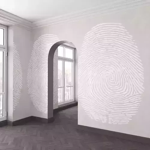 WallDeco-Life-var-07 fingerprint wall decal