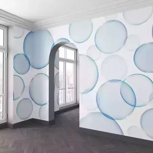 WallDeco-Life-var-28 room with bubbles on wall