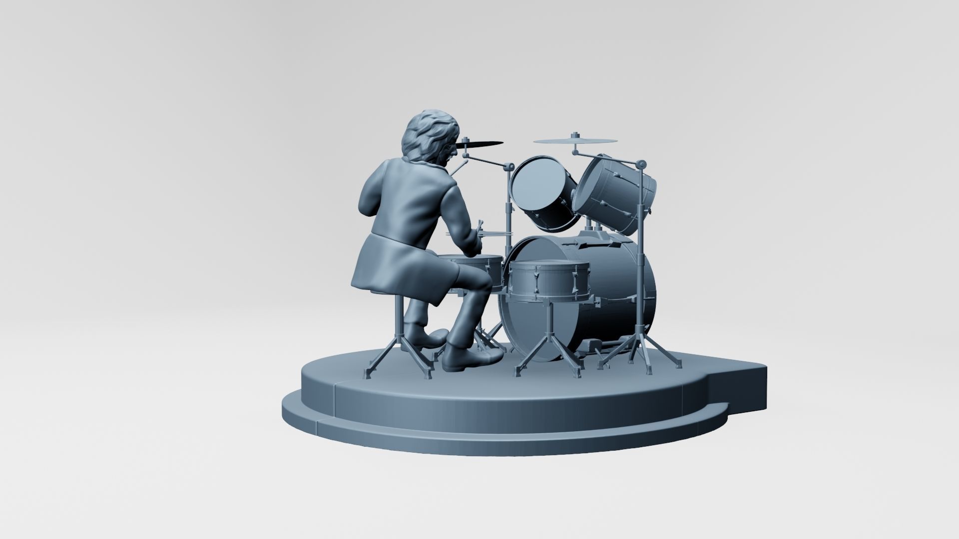 RINGO STARR - THE BEATLES - ROOFTOP CONCERT 3D print model_3