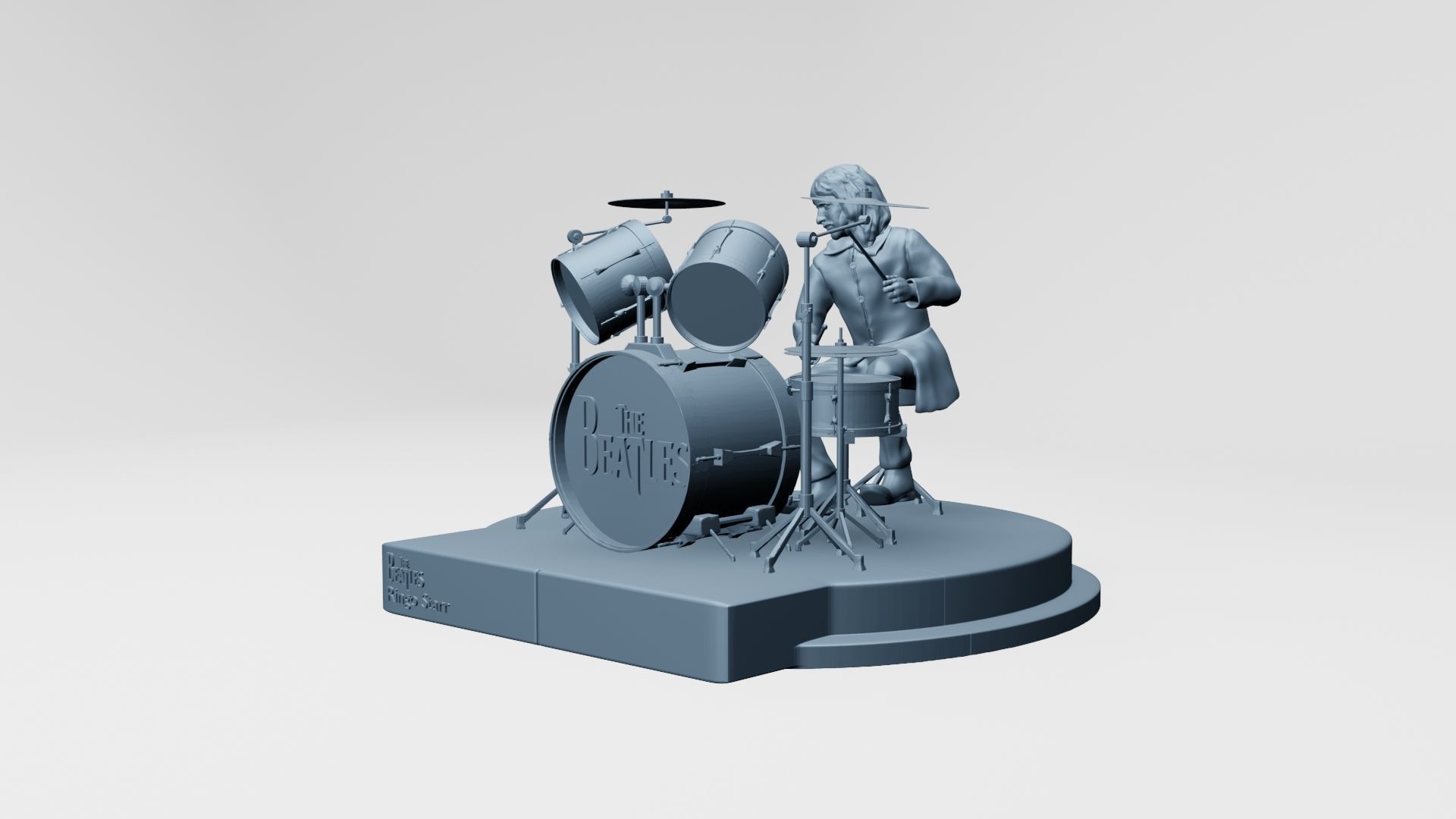 RINGO STARR - THE BEATLES - ROOFTOP CONCERT 3D print model_1