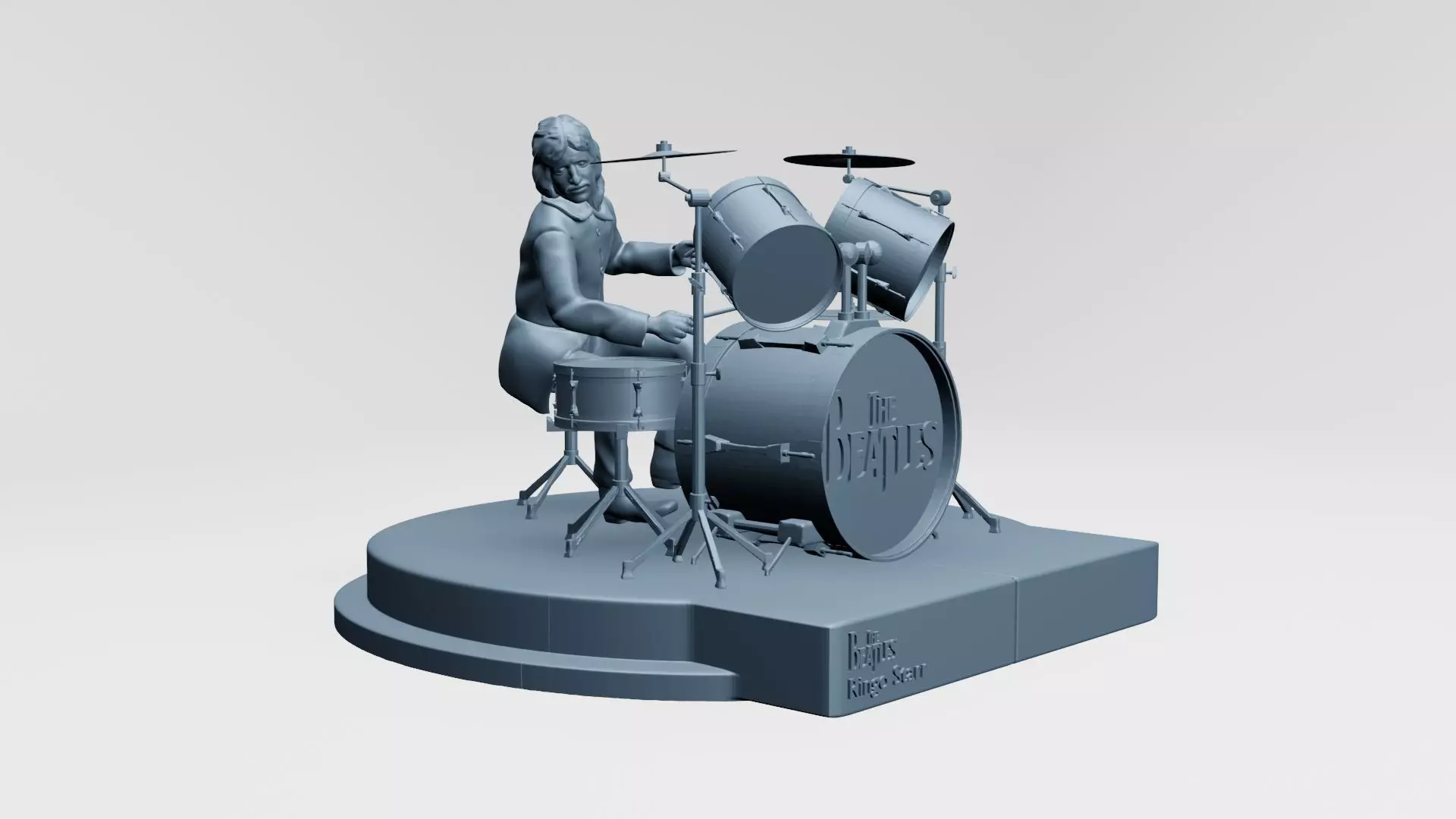 RINGO STARR - THE BEATLES - ROOFTOP CONCERT 3D print model_0