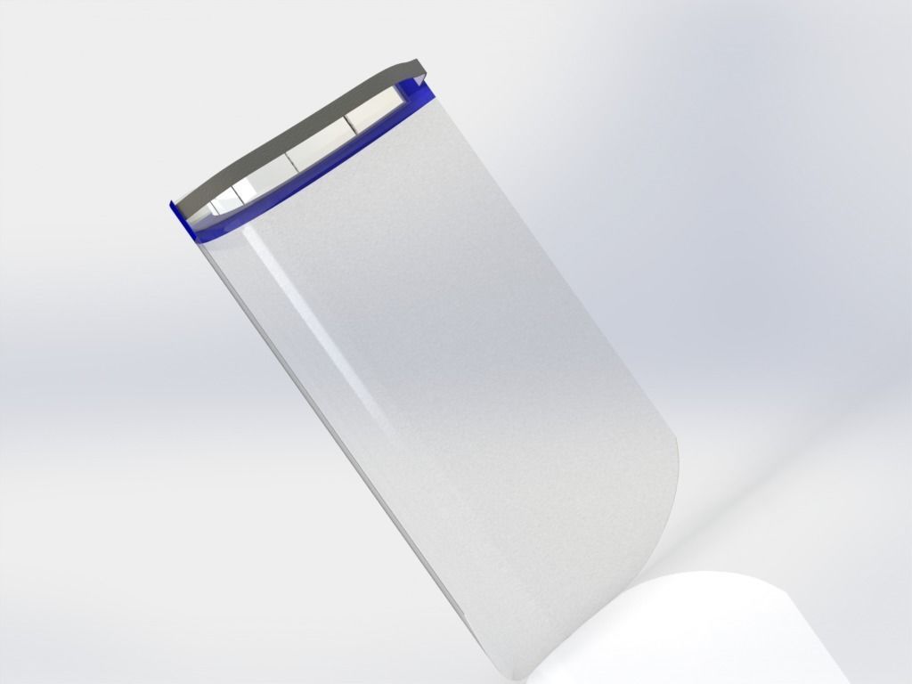 Face Shield 3D model_3