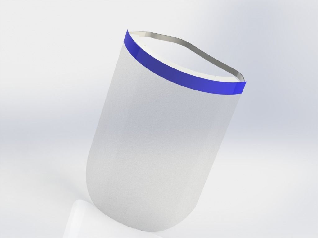 Face Shield 3D model_1