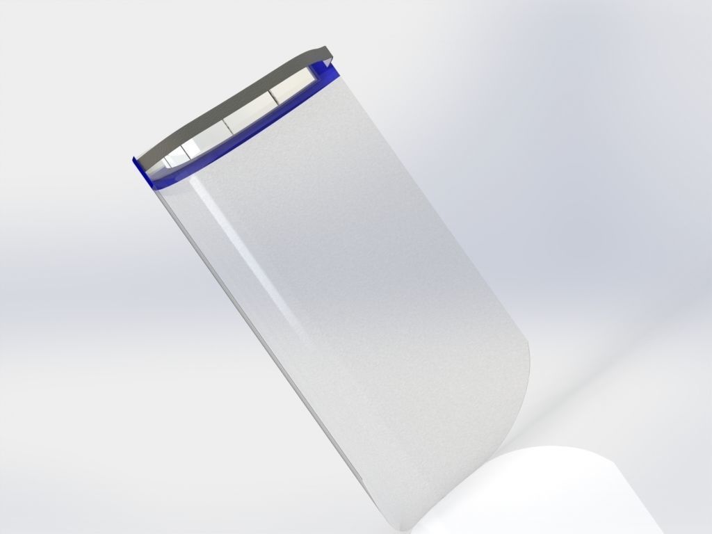 Face Shield 3D model_2
