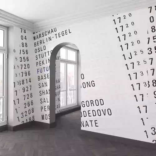 WallDeco-Life-var-50 room with wall of numbers