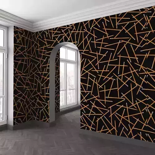 WallDeco-Life-var-51 gold wallpaper