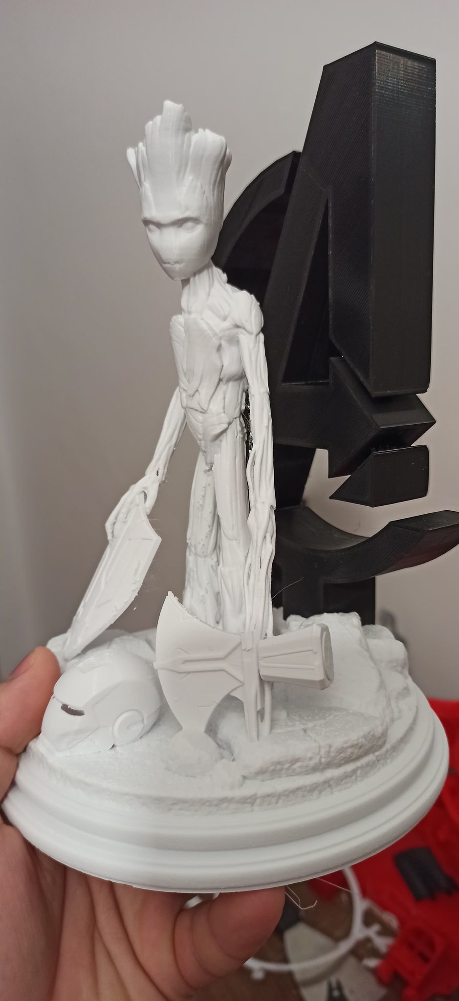 Teen Groot 3D print model_1
