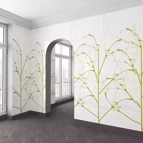 WallDeco-Life-var-61 room with branches on wall