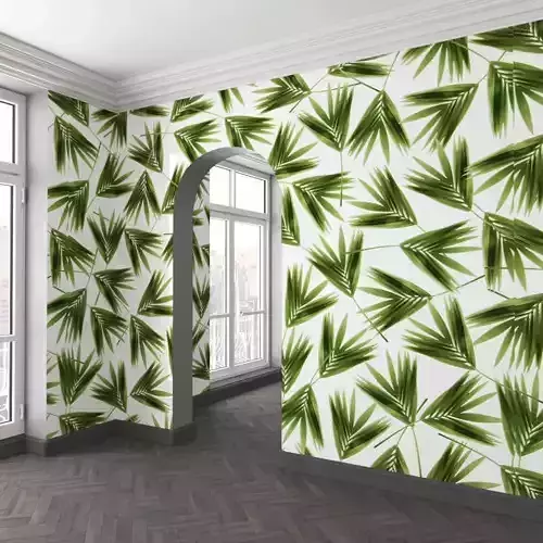 WallDeco-Life-var-64 palm leaves wallpaper