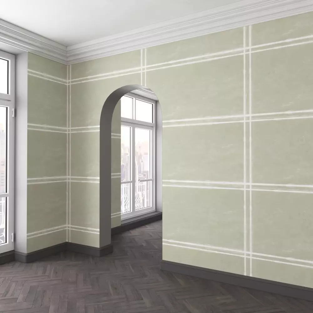 WallDeco-Life-var-78 sage wall paper 3D model