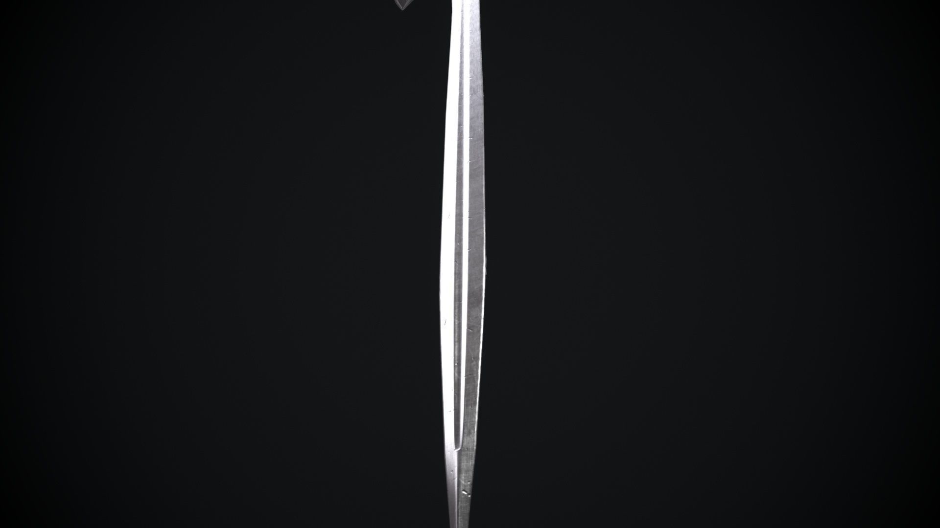 Glamdring Sword from The Lord of the Rings Movie Low-poly 3D model_13