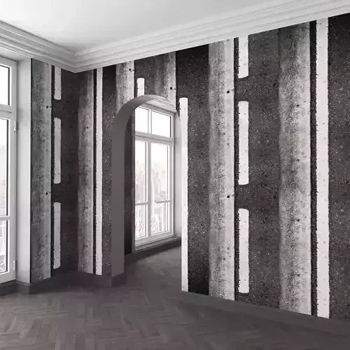 WallDeco-Life-var-111 concrete stripe wallpaper