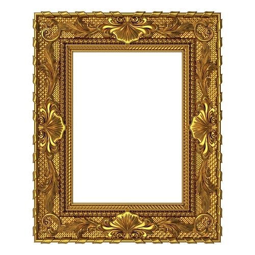 Carved Picture Frame 3D model