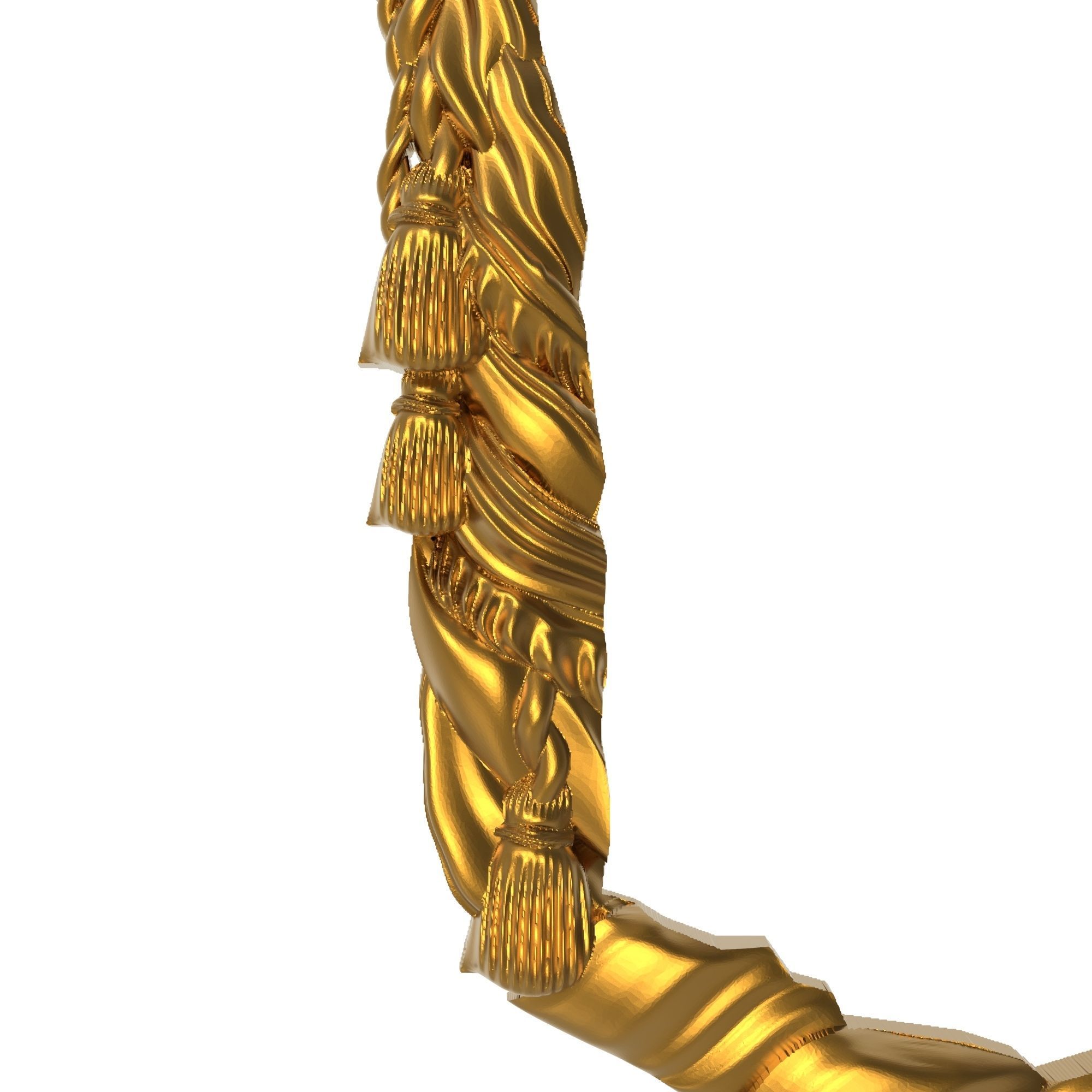 Carved Picture Frame 3D model_2