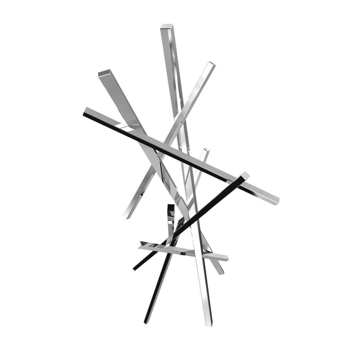 Terrasculpture stainless steel memory sculpture 3D model_1