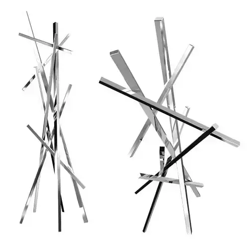 Terrasculpture stainless steel memory sculpture