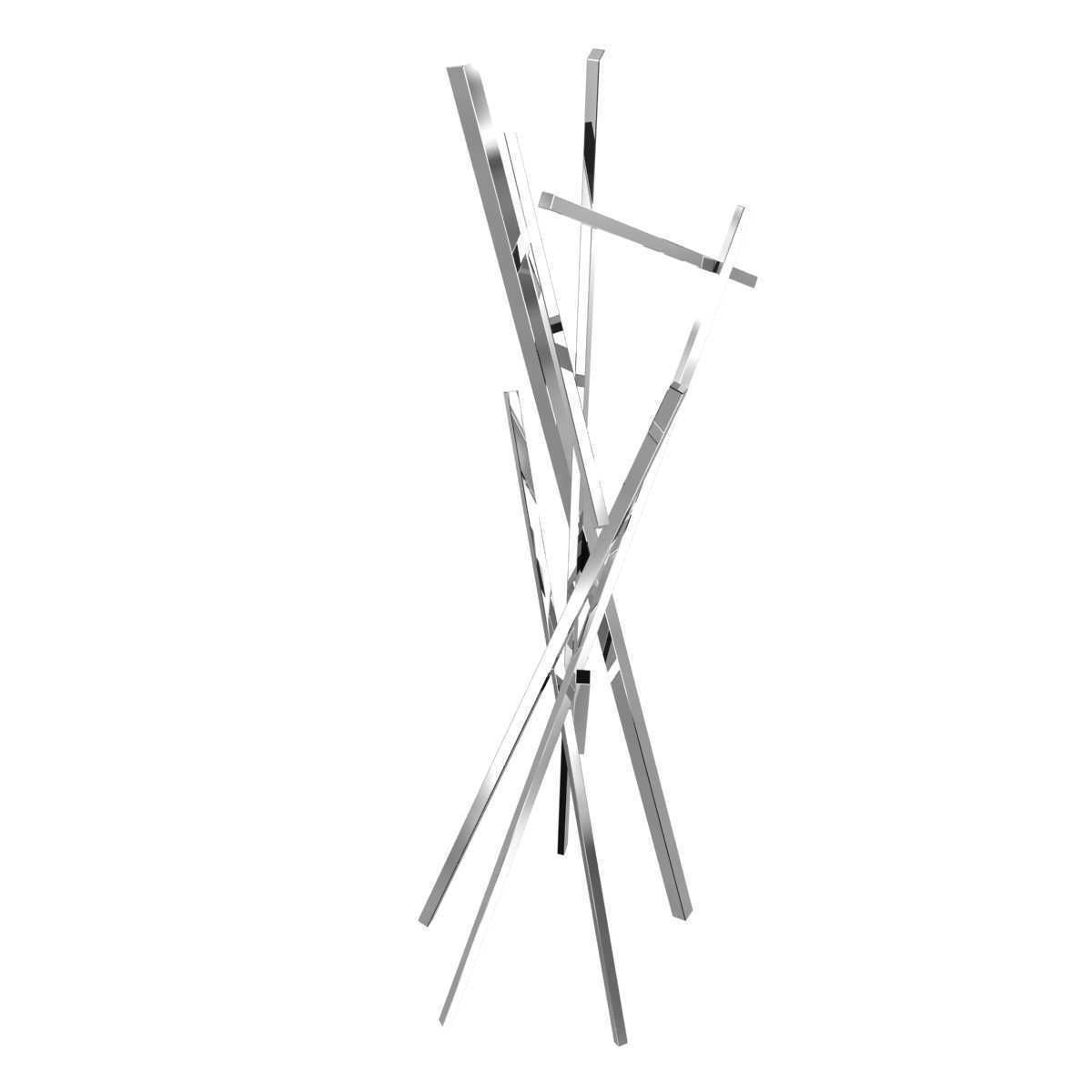 Terrasculpture stainless steel memory sculpture 3D model_3